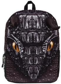 Skolas mugursoma Mojo, melna krās., 43 cm x 16 cm x 30 cm