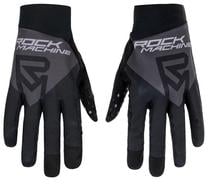 Велосипедные перчатки универсальный Rock Machine Race Gloves FF, черный цв./серый цв., M