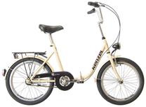 Dviratis sulankstomas Kenzel Camping, 20 ", 16" rėmas, smėlio ruda sp.