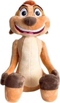 Плюшевая игрушка сурикат Disney Disney The Lion King Timon, коричневый цв., 25 см