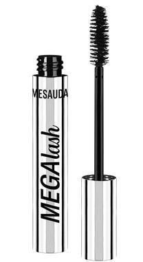 Тушь для ресниц Mesauda Mega Lashes Metallizato, 14 мл, черный цв. -