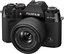 Skaitmeninis fotoaparatas Fujifilm X-T50/XC15-45mm, juoda sp.