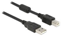 Vads Delock USB 2.0 A male, USB 2.0 B male, 1 m