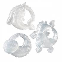 Kramtukas B-kids Crystal Teethers, skaidri sp., 3 vnt.
