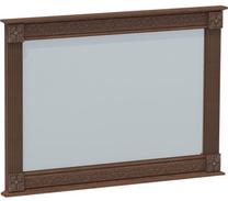 Spogulis MN 3H-150, stiprināms, 150 cm x 70 cm, brūna krās.
