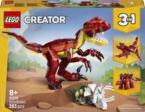 Konstruktorius LEGO® Creator 3 in 1 Nuožmus dinozauras Žaislas 31379, 283 vnt.