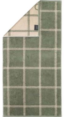 Vonios rankšluostis Cawo Two Tone 604 34, žalia sp., 150 cm x 80 cm
