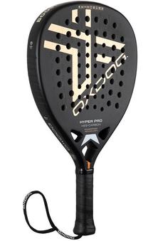 Padel tenisa rakete Oxdog Hyper Pro 2023, melna krās.