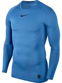 Krekls ar garām piedurknēm, vīriešiem Nike, zila krās., xl