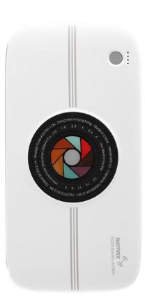 Lādētājs-akumulators (Power bank) Remax, 10000 mAh, balta krās.