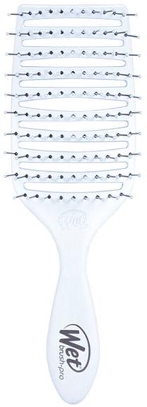 Щетка для волос Wet Brush Epic Quick Dry Super Chrome, белый цв.