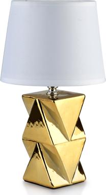 Настольные лампы Mondex Luna Triangle, E14, белый цв./золотой цв.