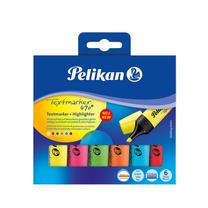 Tekstimarker Pelikan Textmarker 490 11PN814065, 1 - 5 mm, mitmevärviline, 6 tk