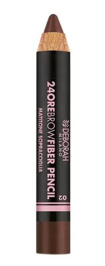 Uzacu zīmulis Deborah Milano 24Ore Brow Fiber, 0.1 g, light brown krās. 02