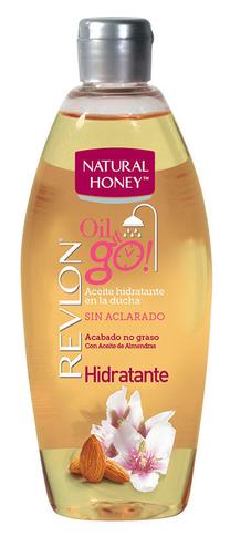Kūno prausimosi aliejus Revlon Natural Honey Oil & Go, 300 ml