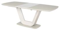Stalas išskleidžiamas Modern Armani, smėlio sp., 160 - 220 cm x 160 cm x 90 cm