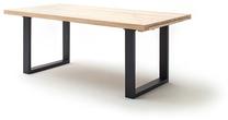 Valgomojo stalas išskleidžiamas MC Akcent Dayton, antracito sp./ąžuolo sp., 200 - 300 cm x 100 cm x 77 cm