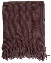 Pledas Homla Basic Chenille, ruda sp., 130 cm x 170 cm