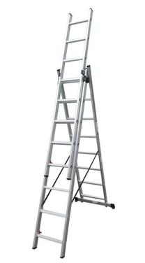Kopėčios 3 dalių universalios Haushalt BL-E308, 228 - 508 cm