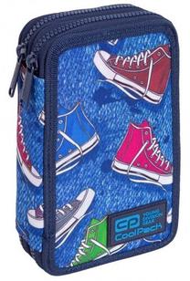 Penālis CoolPack Jumper 2 Twist, 19.5 cm x 12.5 cm, zila krās.