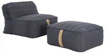 Lauko baldų komplektas Esti & Esta Sponge, tamsiai mėlyna sp., 2 vietų