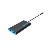 Kabelis Sapphire 44005-02-20G Thunderbolt 3, HDMI x2, 0.17 m