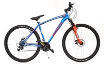 Dviratis kalnų Coppi MTB Man, vyrams, mėlyna sp./raudona sp., 29" Prekė su pažeista pakuote.