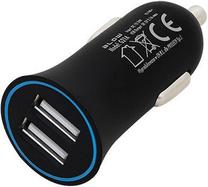 Automobilinis įkroviklis Blow, 2 x USB, juoda sp.