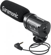 Mikrofons Saramonic SR-M3, melna krās.