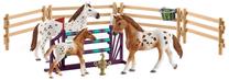 Комплект Schleich Horse Club, коричневый цв.