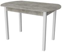 Stalas išskleidžiamas MN Modern, balta sp./pilka sp., 116 - 156 cm x 68 cm x 76 cm