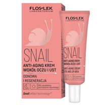 Acu gēls Floslek Snail Anti-Aging, 30 ml