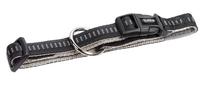 Ошейник для собак Nobby Soft Grip, черный цв., 200 - 300 мм x 10 мм, XS