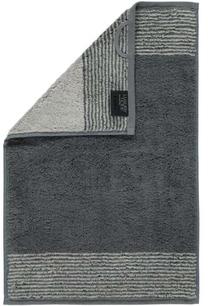Vonios rankšluostis Cawo Two Tone 590 77, pilka sp./šviesiai pilka sp., 50 cm x 30 cm