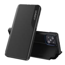 Telefono dėklas Hurtel Eco Leather View, juoda sp., Xiaomi