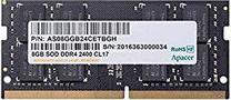 Operatyvioji atmintis (RAM) Apacer AS08GGB24CETBGH, DDR4, 8 GB, 2400 MHz