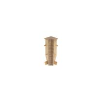 Внутренний угол плинтуса Cezar MasterLine W-PS-ZLPML60-M436, 1.6 см x 6 см x 1.5 см, темно-коричневый цв., 2 шт.