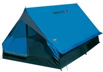 Dvivietė palapinė High Peak Minipack 2 10155, mėlyna sp./pilka sp., 190 cm x 120 cm x 95 cm