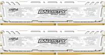 Operatyvioji atmintis (RAM) Crucial Ballistix Sport LT White BLS2K8G4D240FSC, DDR4, 16 GB, 2400 MHz