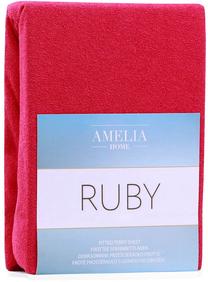 Paklodė AmeliaHome Ruby, vyšnios sp., 160 x 200 cm, su guma