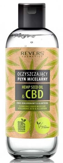Micelārais ūdens Revers Hemp Seed Oil&CBD, 500 ml