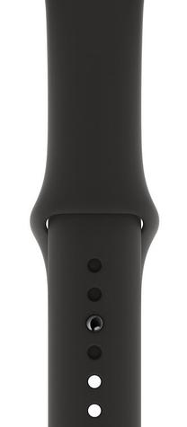 Dirželis Apple 44mm Black Sport Band - M/L & X/L
