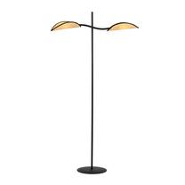Põrandalamp Emibig Lotus, 10 W, E14, pruun v.