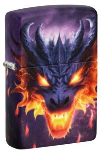 Žiebtuvėlis Zippo 46251 Glowing Dragon Design, įvairių spalvų