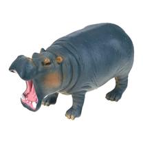 Žaislinė figūrėlė Hippopotamus, 14.5 cm, pilka sp.