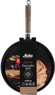 Praepann Maku 645494, Ø 26 cm, teras/puit/malm