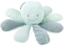 Pliušinis žaislas Nattou Activity Animal Octopus 879712, žydra sp., 22 cm