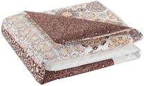 Lovatiesė DecoKing Alhambra, ruda sp./oranžinė sp., 170 cm x 270 cm