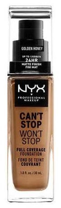 Skystas makiažo pagrindas NYX Professional Makeup Can't Stop Won't Stop, 14 golden honey, 30 ml