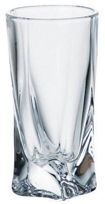 Likerio taurelių komplektas Bohemia Crystalex, krištolas, 0.05 l